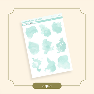 Alcohol Swatches Bubba Bear Studios Alcohol Swatches Stickers