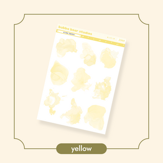 Alcohol Swatches Bubba Bear Studios Alcohol Swatches Stickers