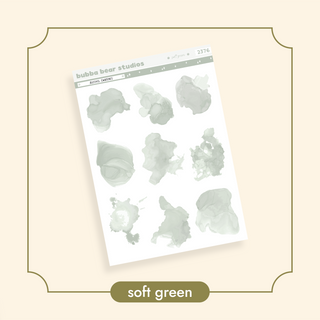 Alcohol Swatches Bubba Bear Studios Alcohol Swatches Stickers