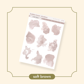 Alcohol Swatches Bubba Bear Studios Alcohol Swatches Stickers