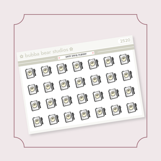 Derpy Spiral Planner Bubba Bear Studios Derpy Spiral Planner Stickers