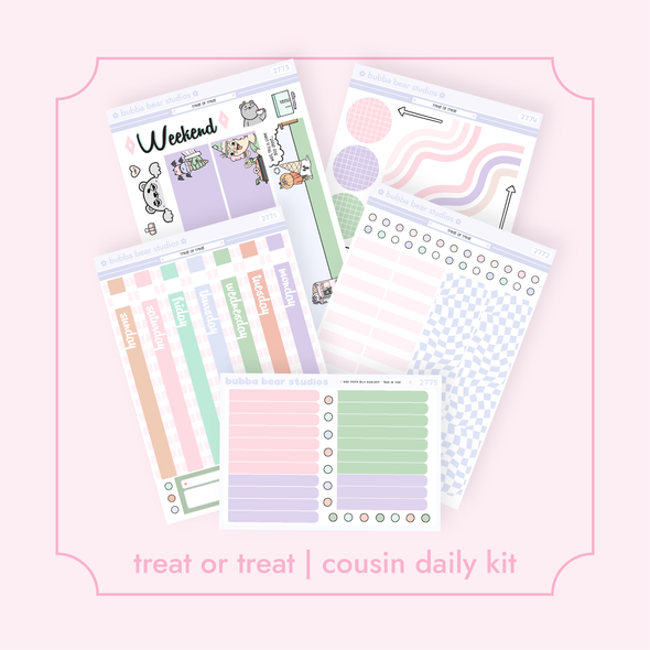 Hobonichi Cousin DAILY - Treat or Treat