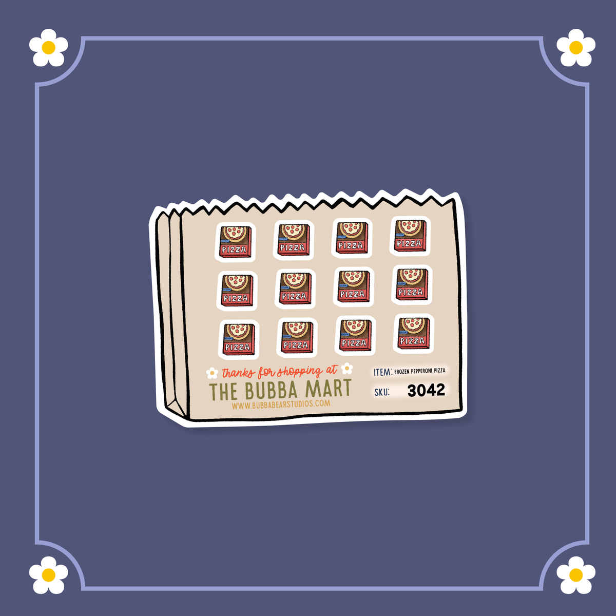 Frozen Pepperoni Pizza Bubba Bear Studios frozen-pepperoni-pizza-bubba-bear-studios