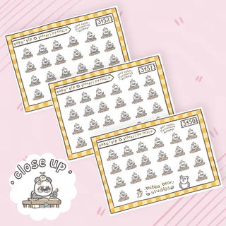 Koko + Pip || Plans? I Got This! Buy All (Set of 3) Bubba Bear Studios Koko + Pip || Plans? I Got This! Stickers