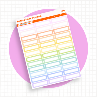 Solid Quarter Boxes Colorful Bubba Bear Studios Solid Quarter Boxes