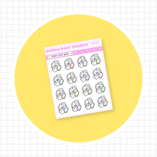 Derpy Dish Wash Colorful Bubba Bear Studios Derpy Dish Wash