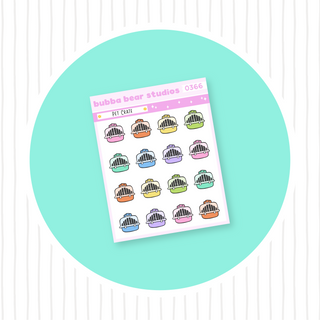 Pet Crate Colorful Bubba Bear Studios Pet Crate