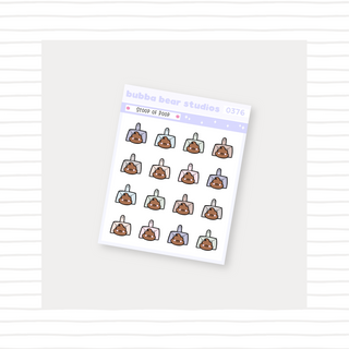 Scoop of Poop Muted Bubba Bear Studios Scoop of Poop