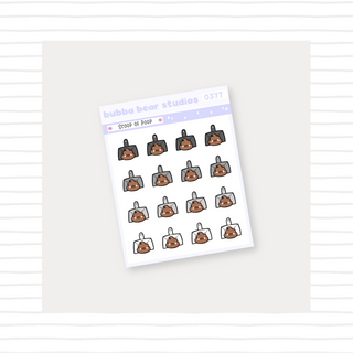 Scoop of Poop Minimal Bubba Bear Studios Scoop of Poop