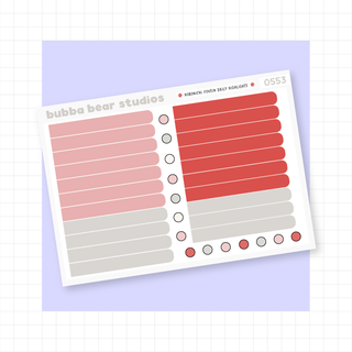 Hobonichi Cousin DAILY - You're Terrazzin' Up My Heart Bubba Bear Studios Hobonichi Cousin DAILY - You're Terrazzin' Up My Heart Stationery