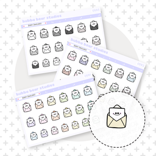 Derpy Envelopes Buy All (Set of 3) Bubba Bear Studios Derpy Envelopes