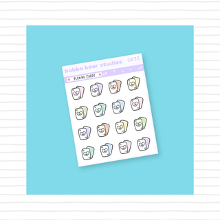 Playing Cards Colorful Bubba Bear Studios Playing Cards