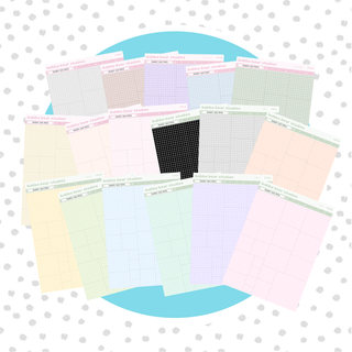 Squares - Grid Paper Bubba Bear Studios Squares - Grid Paper