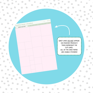 Squares - Grid Paper Bubba Bear Studios Squares - Grid Paper