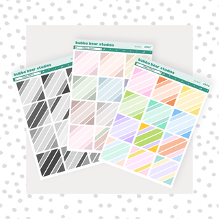 Corner Stripes Buy All (Set of 3) Bubba Bear Studios Corner Stripes