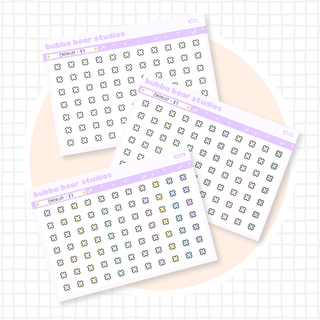 Checklist - X's Buy All (Set of 3) Bubba Bear Studios Checklist - X's