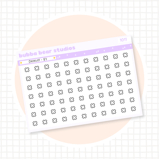 Checklist - X's Minimal Bubba Bear Studios Checklist - X's