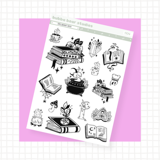 Spellbooks Deco Bubba Bear Studios Spellbooks Deco