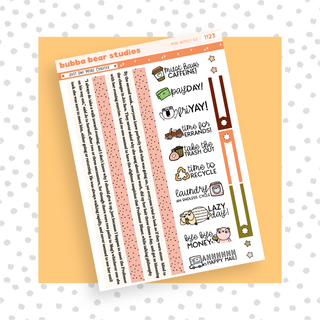 MINI - Just One More Chapter Page 3 - Washi and Text Bubba Bear Studios MINI - Just One More Chapter