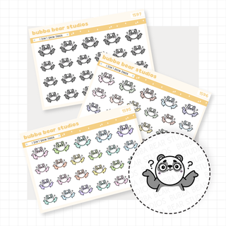 I Don't Know Panda Buy All (Set of 3) Bubba Bear Studios I Don't Know Panda Stationery