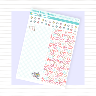 Hobonichi Cousin DAILY - Adorkable Page 2 - Washi & Checklist Circles Bubba Bear Studios Hobonichi Cousin DAILY - Adorkable Stationery