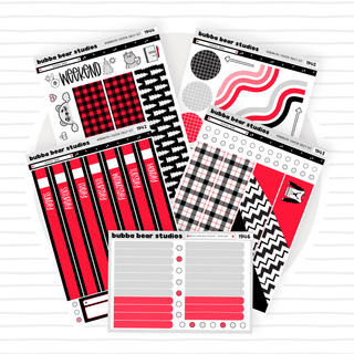 Hobonichi Cousin DAILY - Hipster Xmas Bubba Bear Studios Hobonichi Cousin DAILY - Hipster Xmas Stationery