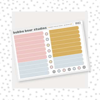 Hobonichi Cousin DAILY - New Year Best Me Bubba Bear Studios Hobonichi Cousin DAILY - New Year Best Me Stationery