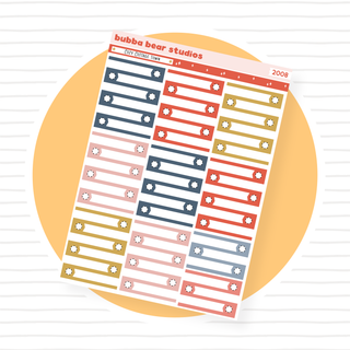 VERTICAL - Cozy Cottage Town VERTICAL Page 6 - Checklists Bubba Bear Studios VERTICAL - Cozy Cottage Town Stationery