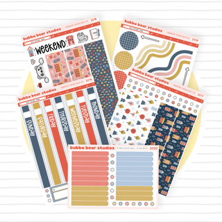 Hobonichi Cousin DAILY - Cozy Cottage Town Bubba Bear Studios Hobonichi Cousin DAILY - Cozy Cottage Town Stationery