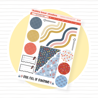 Hobonichi Cousin DAILY - Cozy Cottage Town Page 4 - Extras Bubba Bear Studios Hobonichi Cousin DAILY - Cozy Cottage Town Stationery