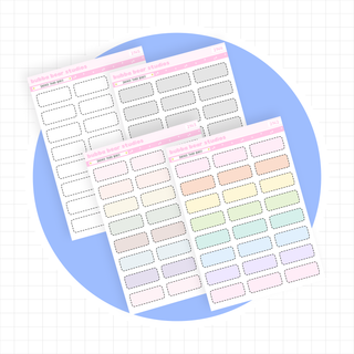 Dashed Third Boxes Standard Buy All (Set of 4) Bubba Bear Studios Dashed Third Boxes