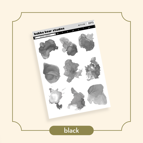 Alcohol Swatches Bubba Bear Studios Alcohol Swatches Stickers