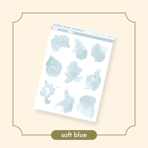 Alcohol Swatches Bubba Bear Studios Alcohol Swatches Stickers