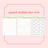Speech Bubble Box Bubba Bear Studios Speech Bubble Box Stickers