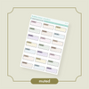 Reminder Highlight Bullet Box Standard Muted Bubba Bear Studios Reminder Highlight Bullet Box Stickers