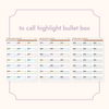 To Call Highlight Bullet Box Standard Buy All (Set of 3) Bubba Bear Studios To Call Highlight Bullet Box Stickers
