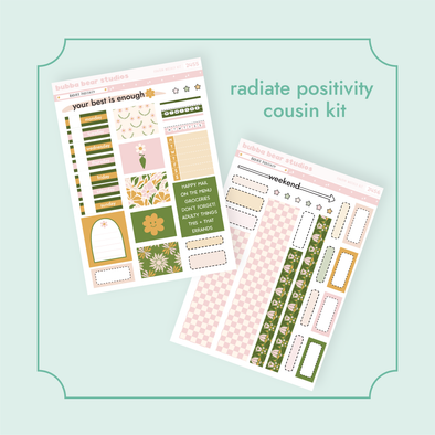 HOBONICHI COUSIN - Radiate Positivity