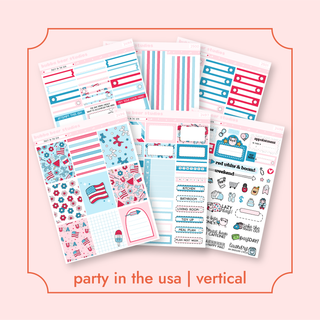VERTICAL - Party In The USA VERTICAL Full Kit Bubba Bear Studios VERTICAL - Party In The USA Stickers