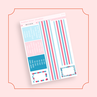 VERTICAL - Party In The USA VERTICAL Page 5 - Washi and Headers Bubba Bear Studios VERTICAL - Party In The USA Stickers