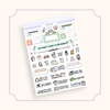 VERTICAL - Treat or Treat VERTICAL Page 3 - Icons Bubba Bear Studios VERTICAL - Treat or Treat Stickers