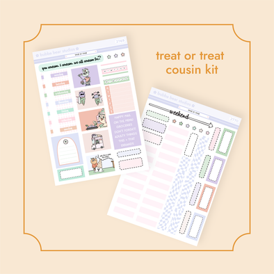 HOBONICHI COUSIN - Treat or Treat