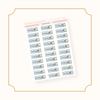 Weather Blocks Mini Sunny Bubba Bear Studios Weather Blocks Stickers