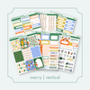 VERTICAL - Merry VERTICAL Full Kit Bubba Bear Studios VERTICAL - Merry Stickers