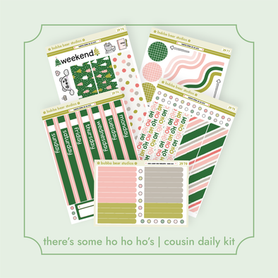 Hobonichi Cousin DAILY - There's Some Ho Ho Ho's