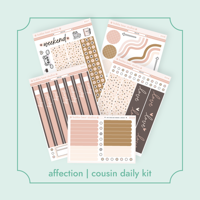 Hobonichi Cousin DAILY - Affection