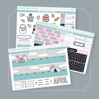 ✷NEW✷ BBS Arched Spiral Monthly Kit April Bubba Bear Studios ✷NEW✷ BBS Arched Spiral Monthly Kit