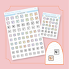 Phone Call Icon Square Buy All (Set of 2) Bubba Bear Studios Phone Call Icon Square Stickers