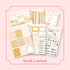 VERTICAL - Farrah VERTICAL Full Kit Bubba Bear Studios VERTICAL - Farrah Stickers