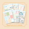 VERTICAL - Beach You To It VERTICAL Full Kit Bubba Bear Studios VERTICAL - Beach You To It Stickers