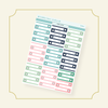 VERTICAL - Freeze The Day VERTICAL Page 6 - Checklists Bubba Bear Studios VERTICAL - Freeze The Day Stickers